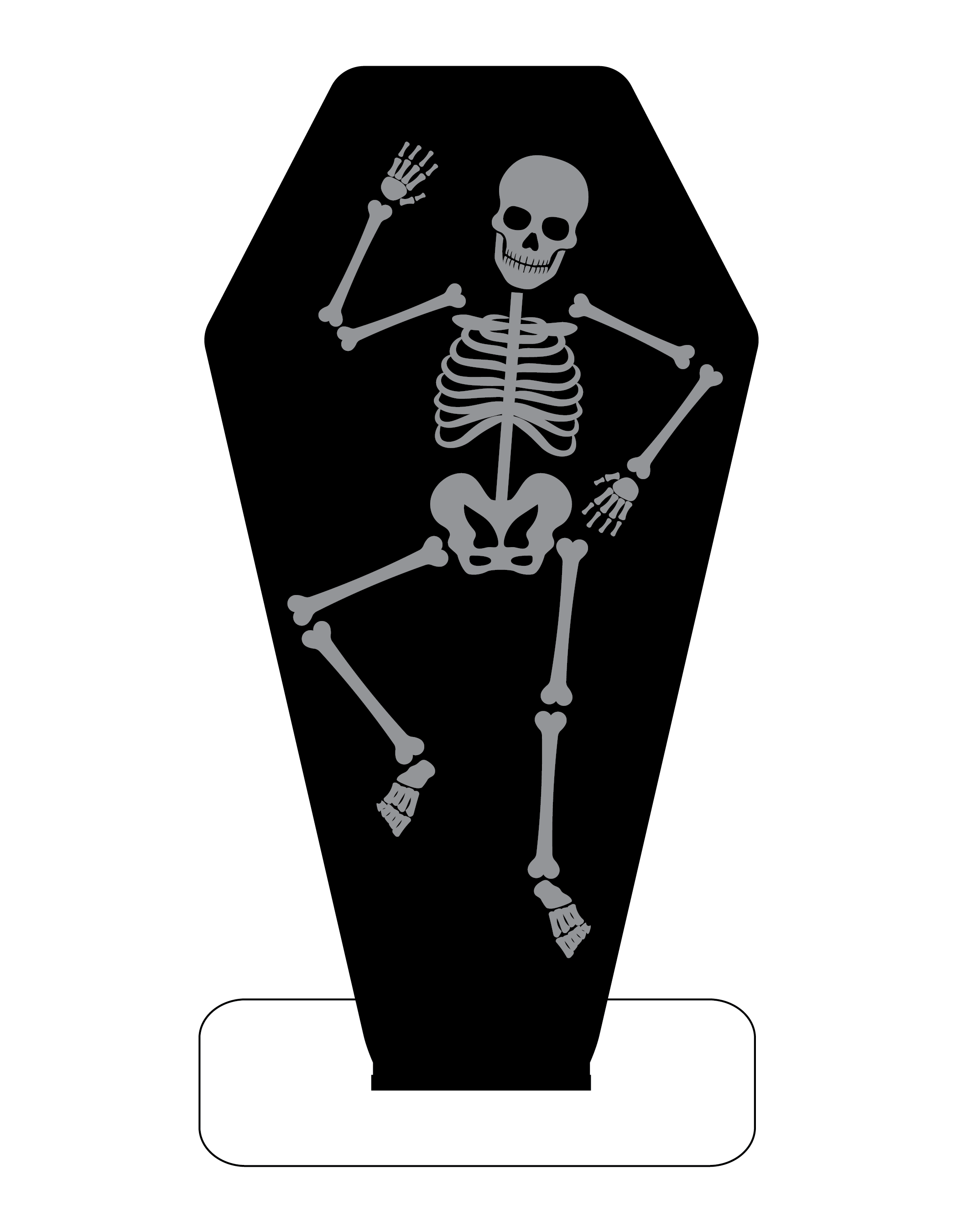Skeleton Bar Sign
