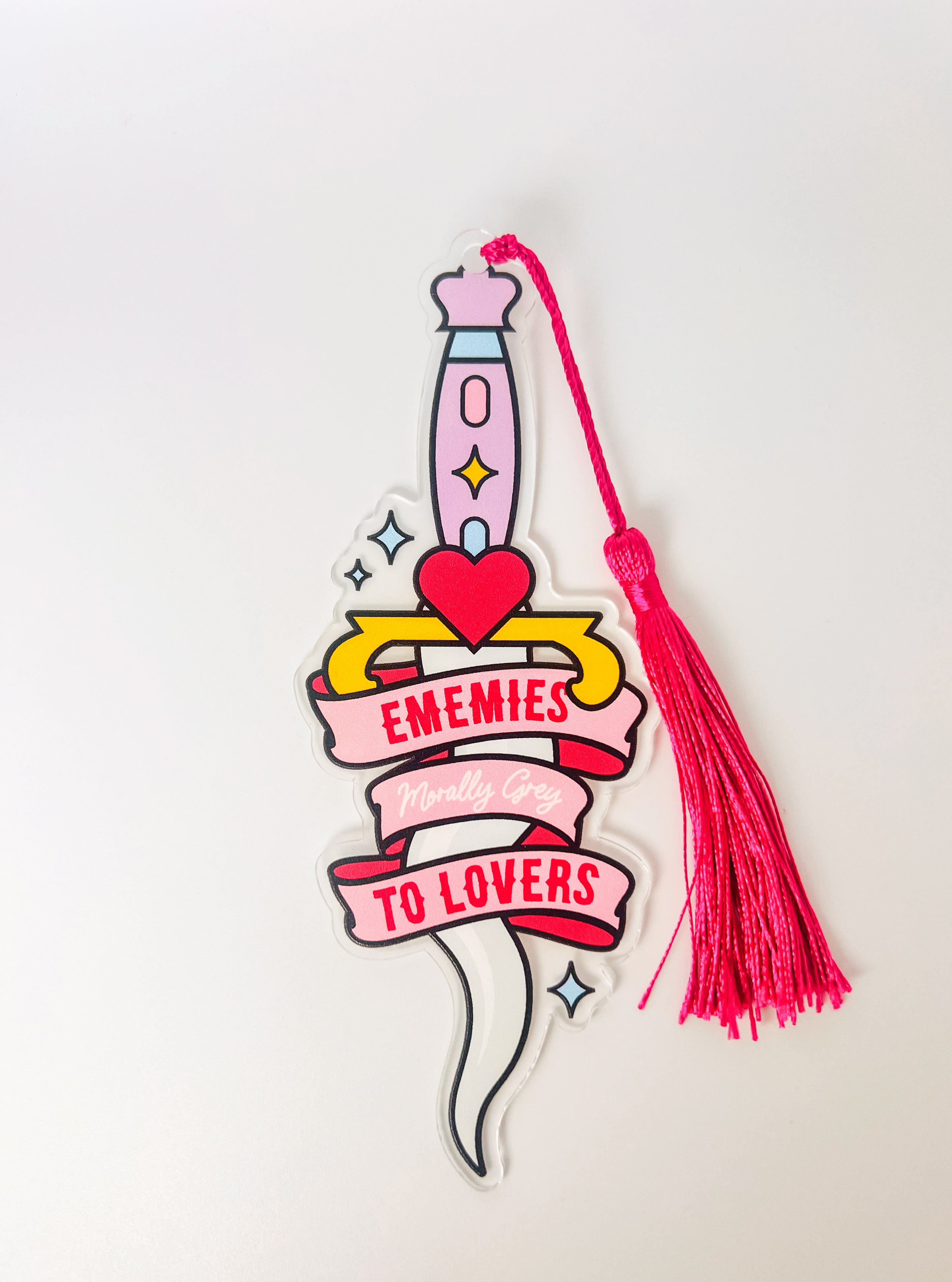 Enemies to Lovers Bookmark