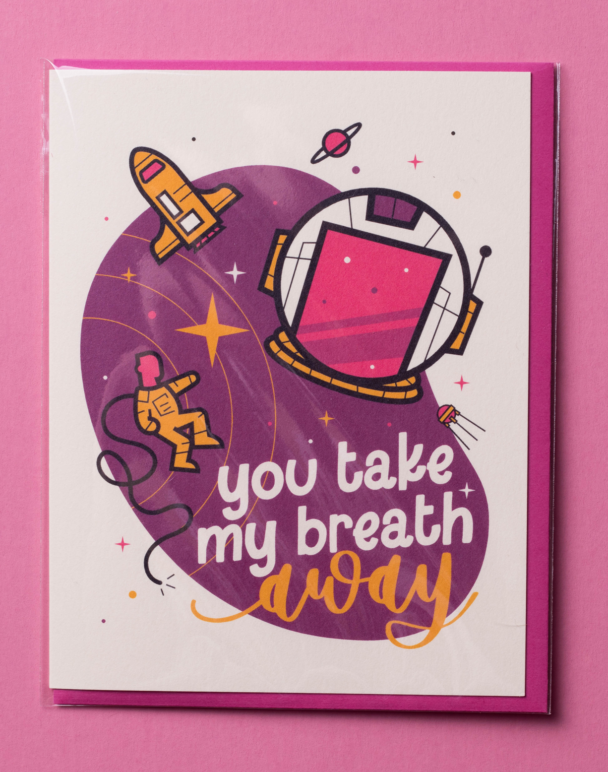 You Take My Breath Away Greeting Card