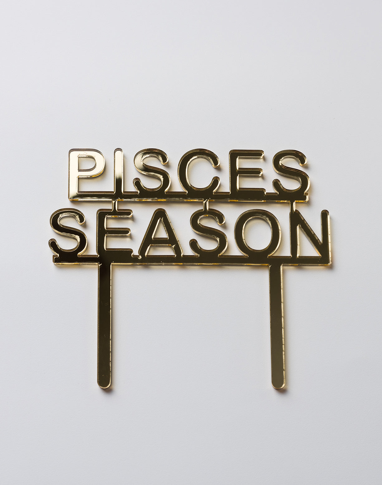 Pisces Season Cake Topper