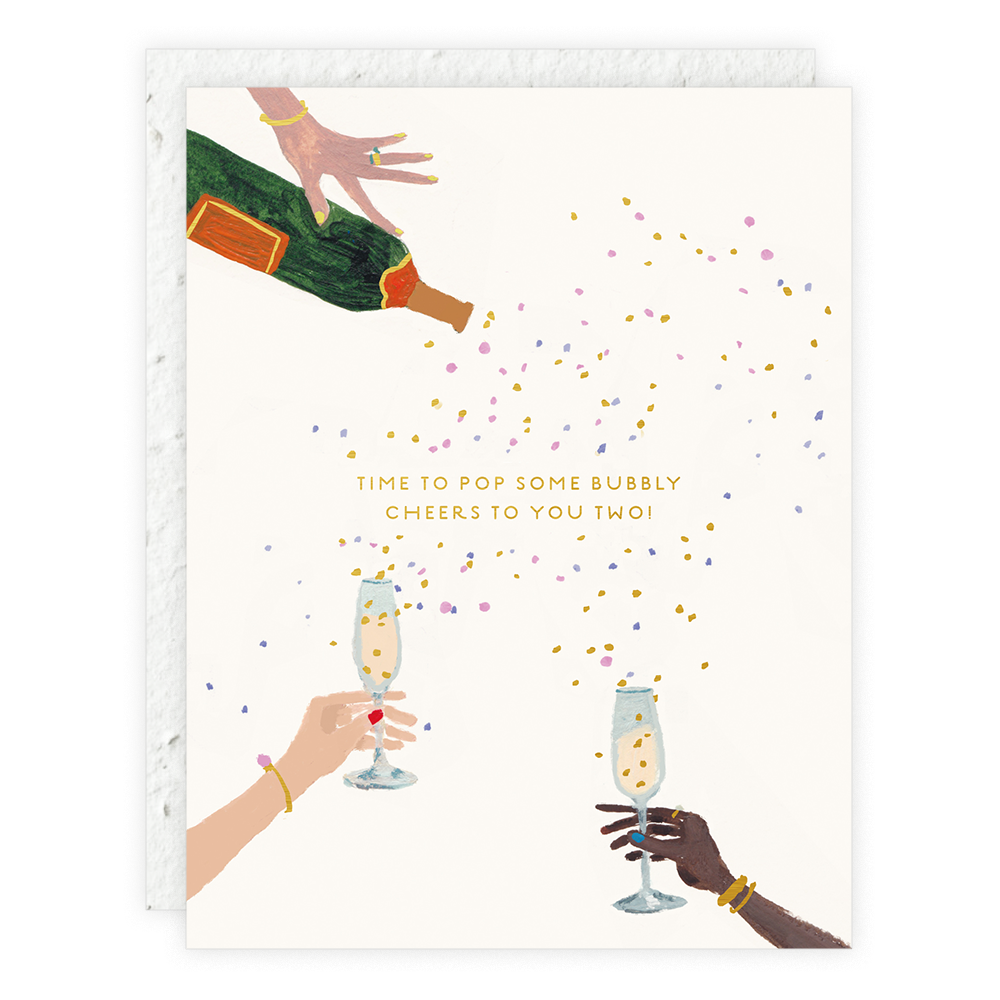 Pop Some Bubbly Card