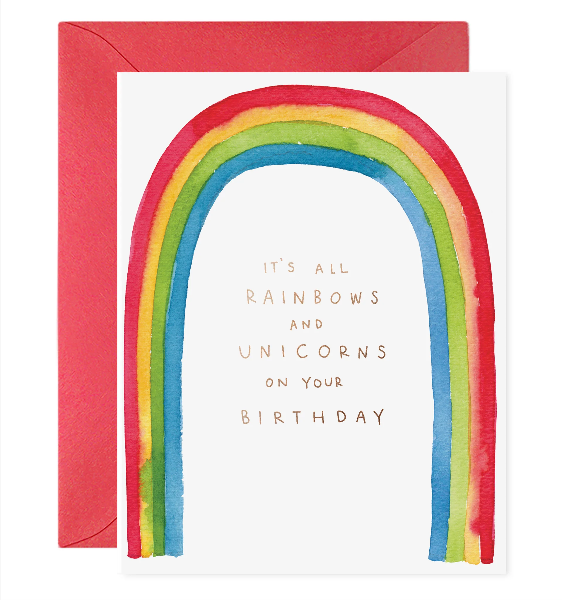 Rainbows & Unicorns Card