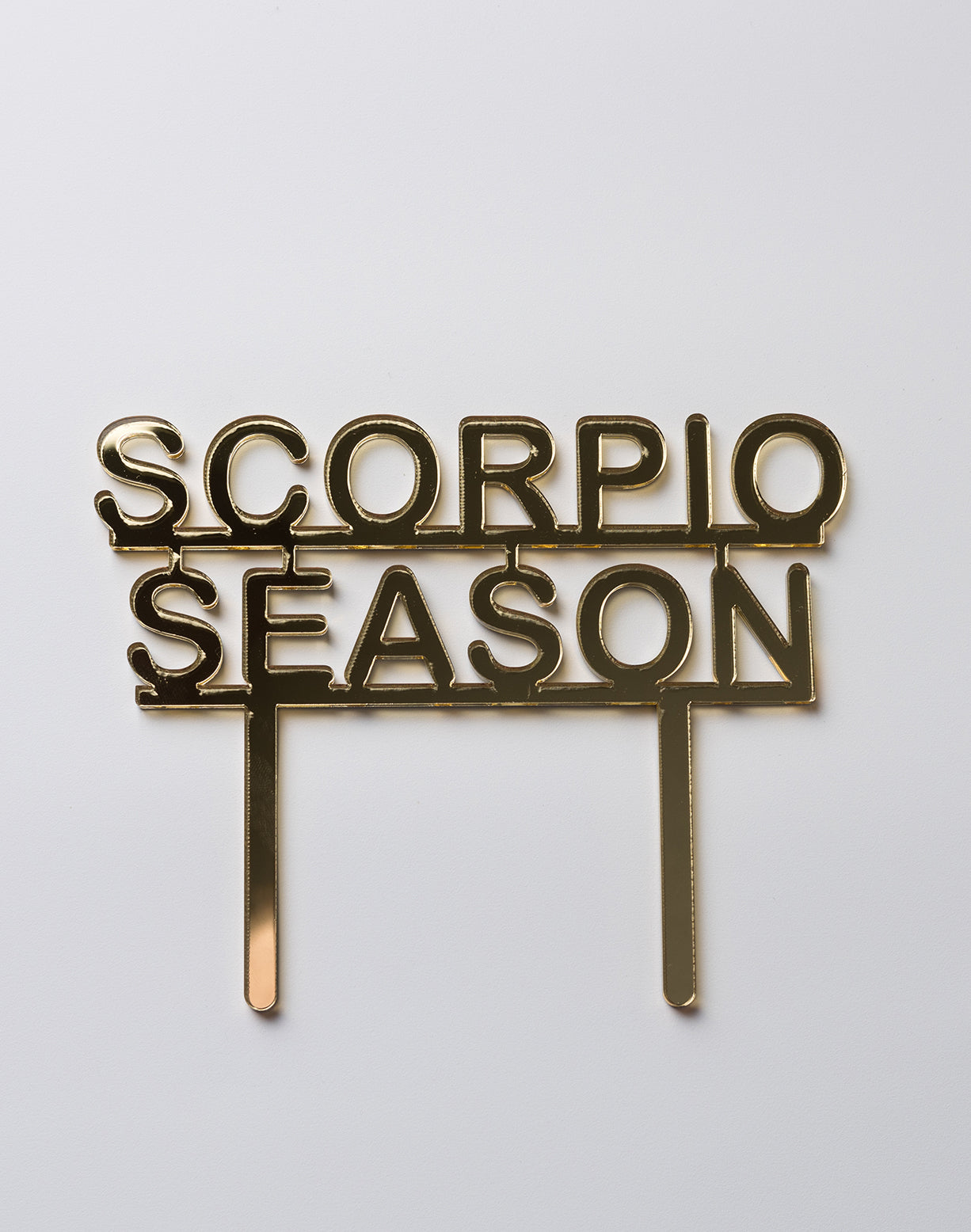 Scorpio Season Cake Topper