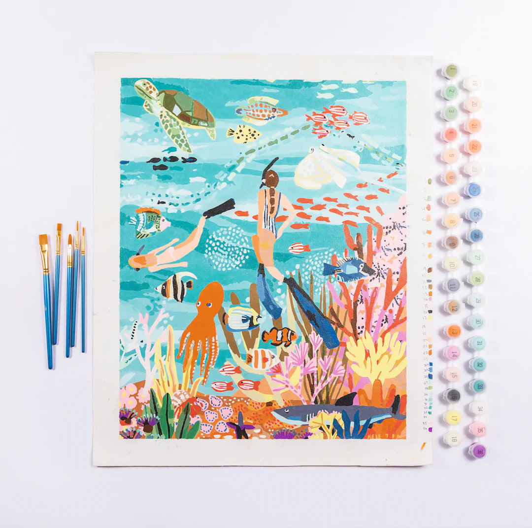 Under the Sea by Hebe Studio Paint by Numbers Deluxe