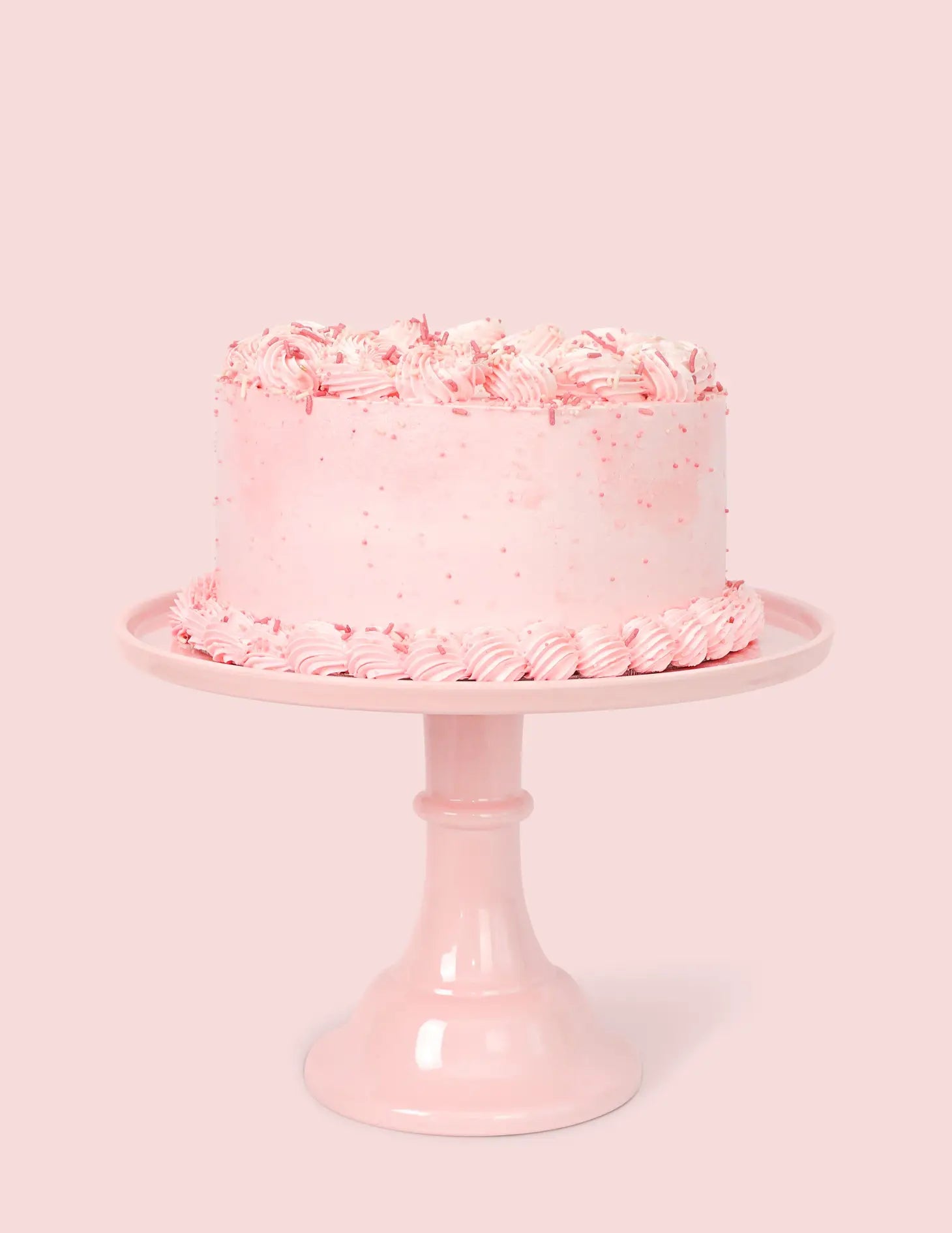 Peony Pink Cake Stand