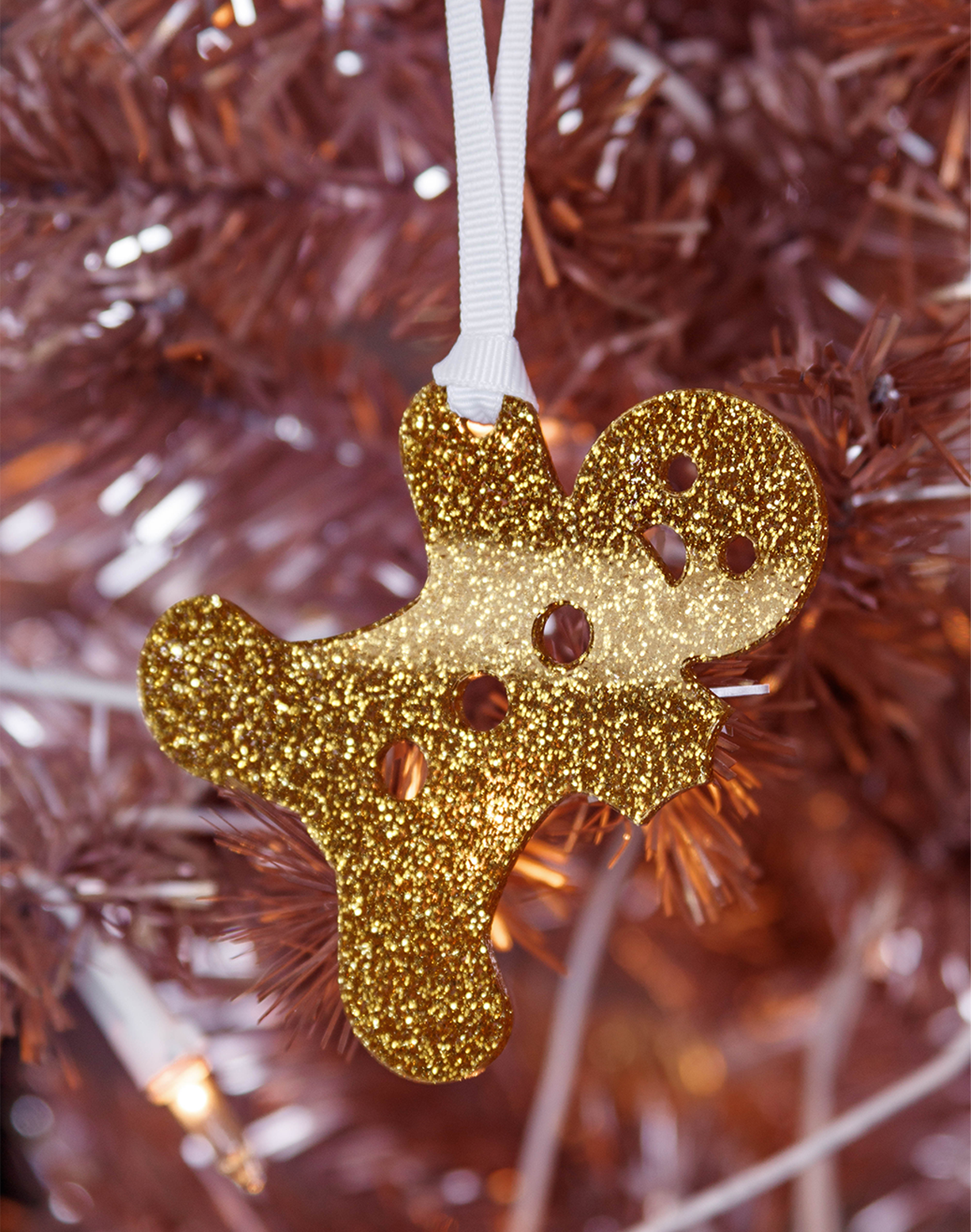Acrylic Gingerbread Man Ornament