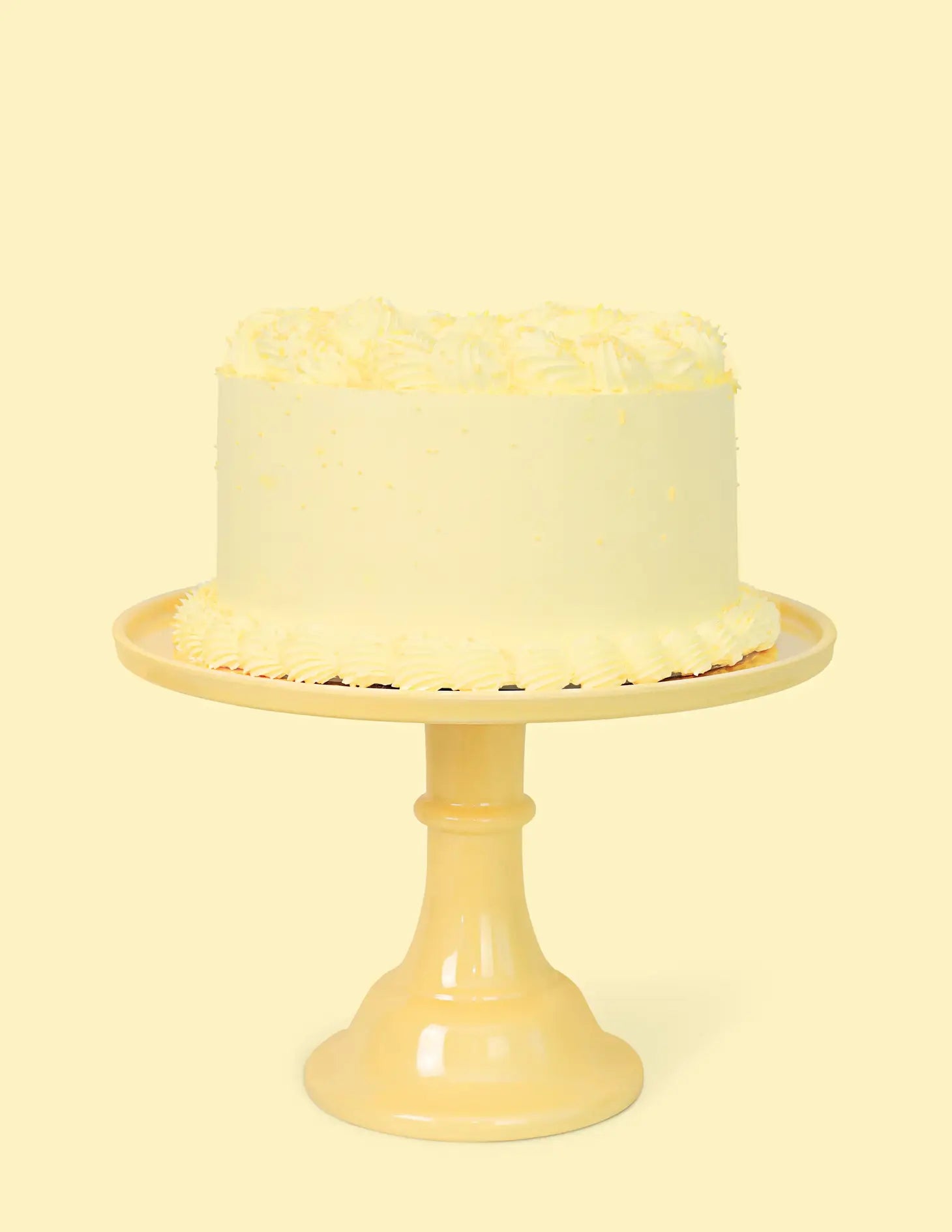 Daisy Yellow Cake Stand